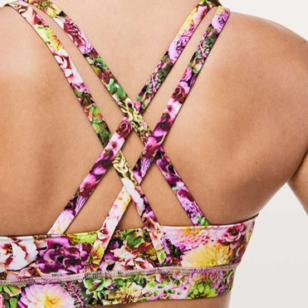 Lululemon Energy Bra Inflorescent Multi - Picture 2 of 9